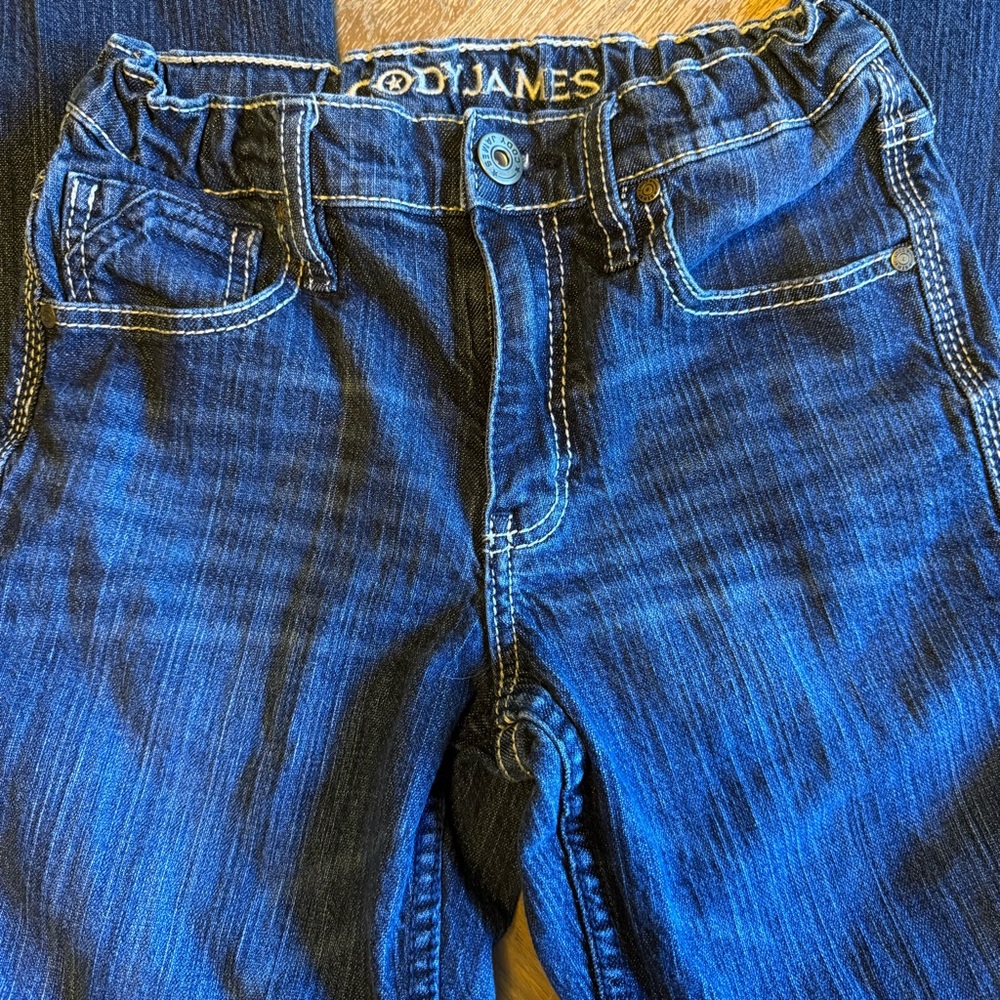 Cody James Boys Bootcut Blue Jeans size 16 - Picture 5 of 10